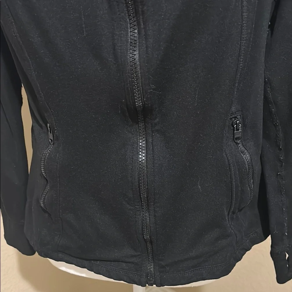 Tangerine Black Ski Jacket Sleek Tailored Design - Picture 5 of 9